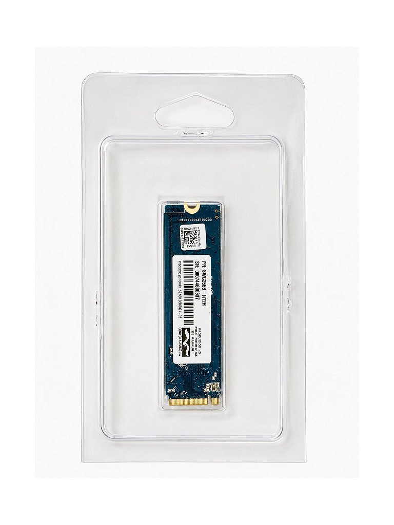 Detalhes de SSD Winmemory 256GB M.2 NVMe PCIe 3.0 2280 Leitura 2500MB/s