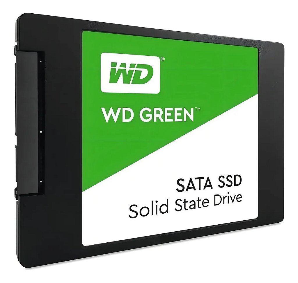 Detalhes de SSD 480 GB Western Digital Green SATA 3 2.5 Pol WDS480G3G0A