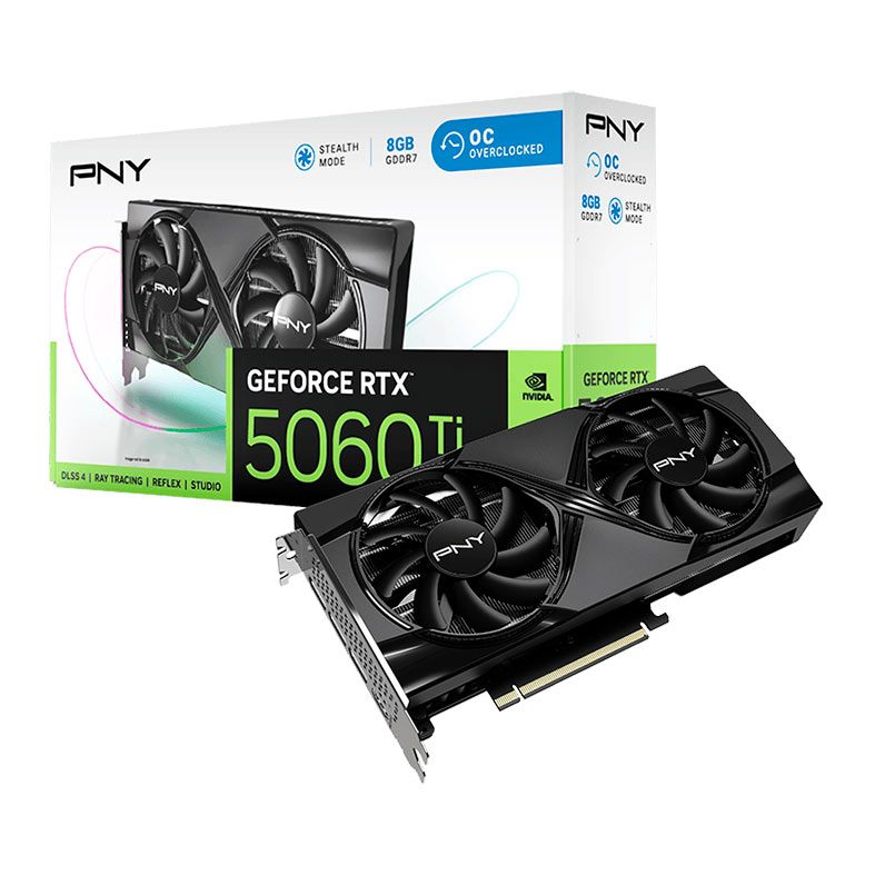 Placa Video Geforce RTX 5060 Ti 8GB Nvidia Dual GDDR7 128bit
