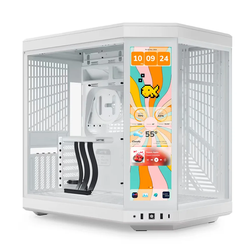 Gabinete HYTEY70 Touch Infinite Snow White Display Touch 14