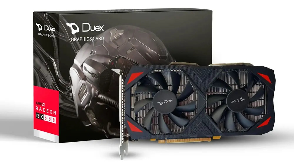 Placa de Vídeo Duex Radeon RX 580 2048SP 8GB GDDR5