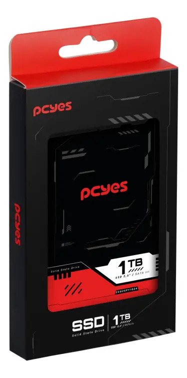 SSD PCYes 1TB SATA III 2,5 polegadas SSD25PY1024
