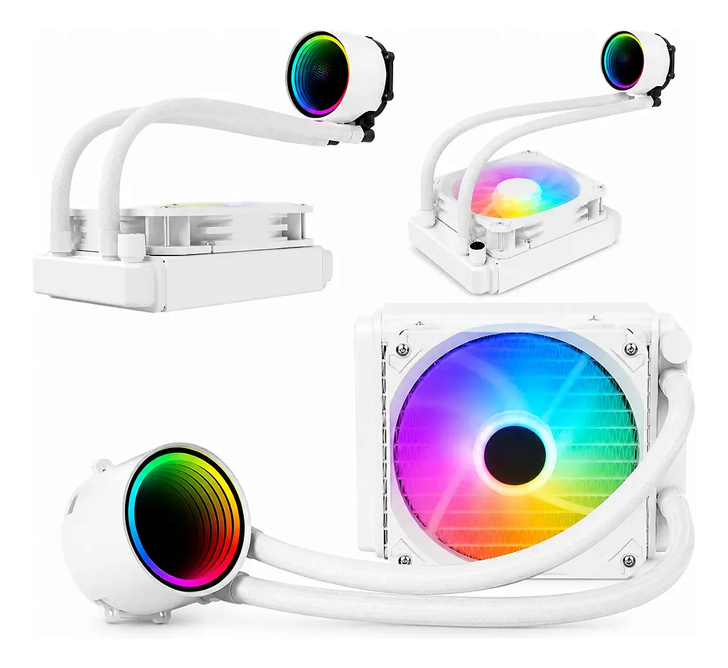 Water Cooler Hayom FC1317 branco 120mm Rainbow