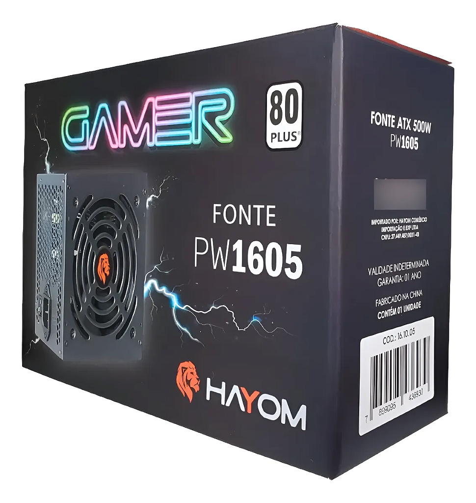 Fonte Hayom PW1605 500W