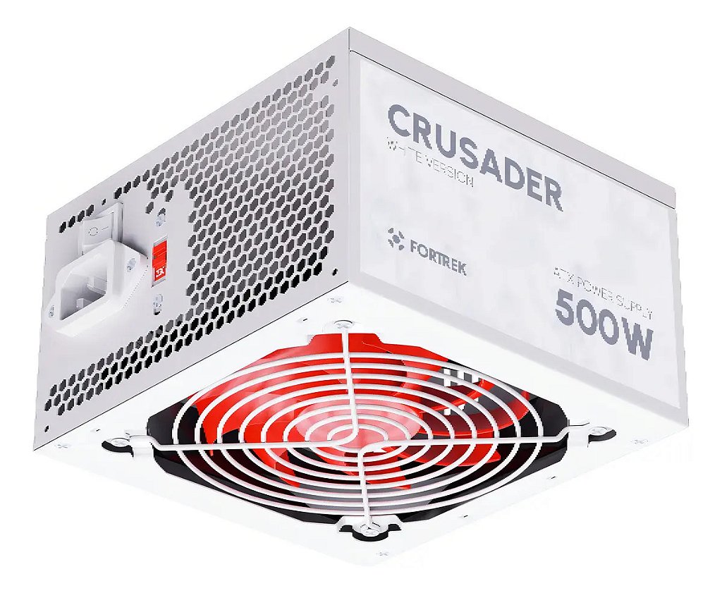 Fonte Fortrek Crusader 500W Branca