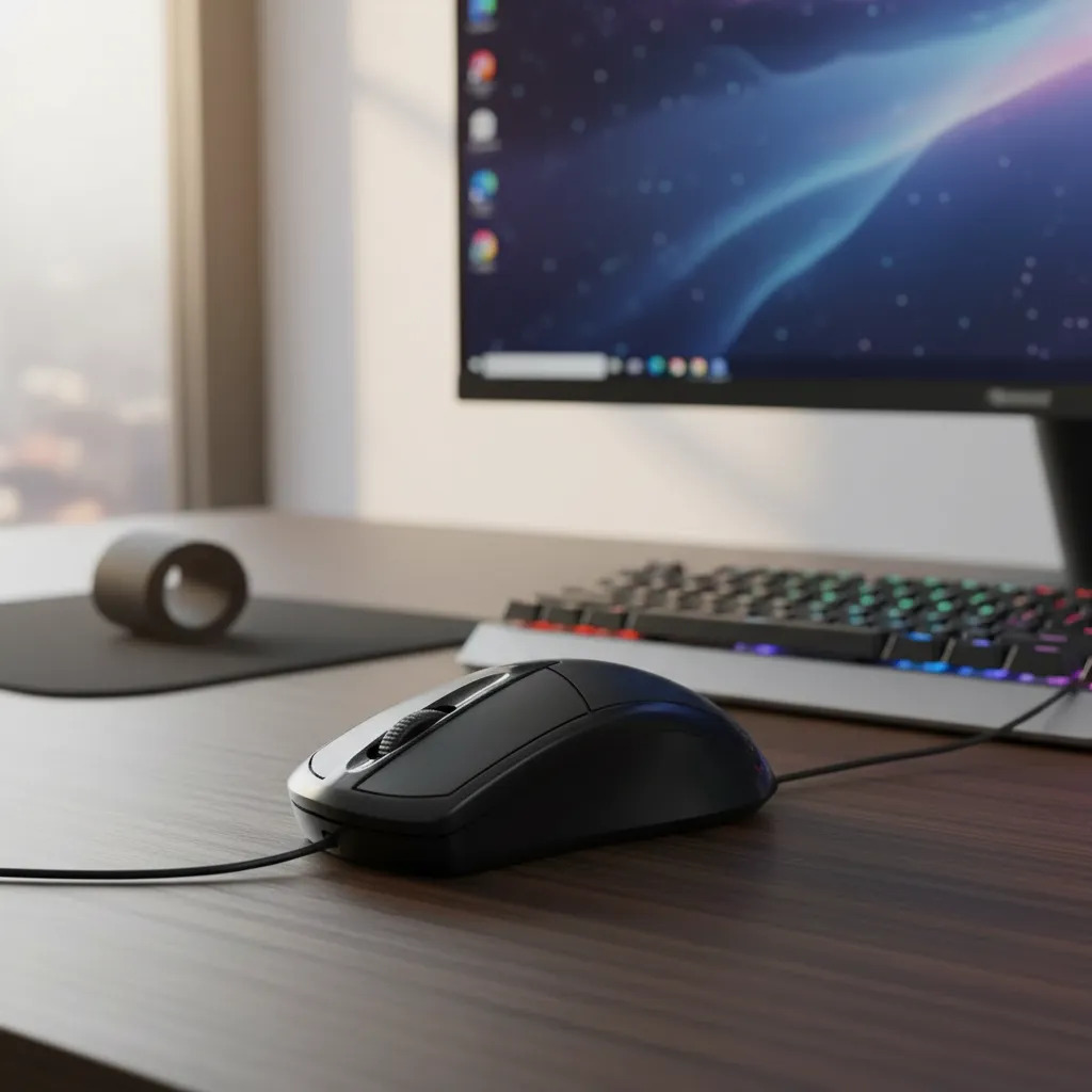 Detalhes do mouse NTC Office NTOBX003