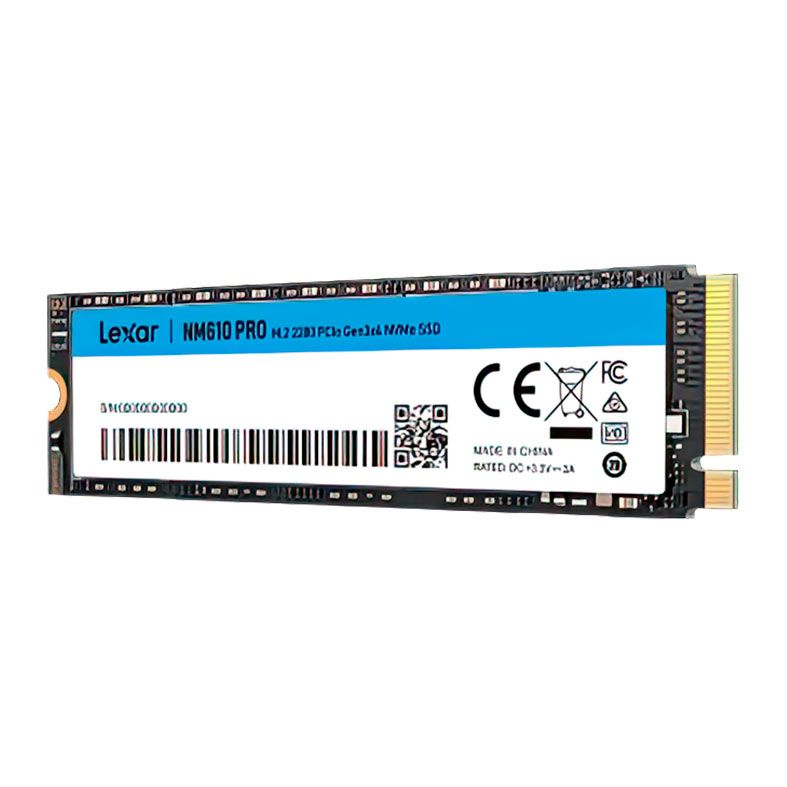 Detalhes do SSD Lexar NM610 Pro