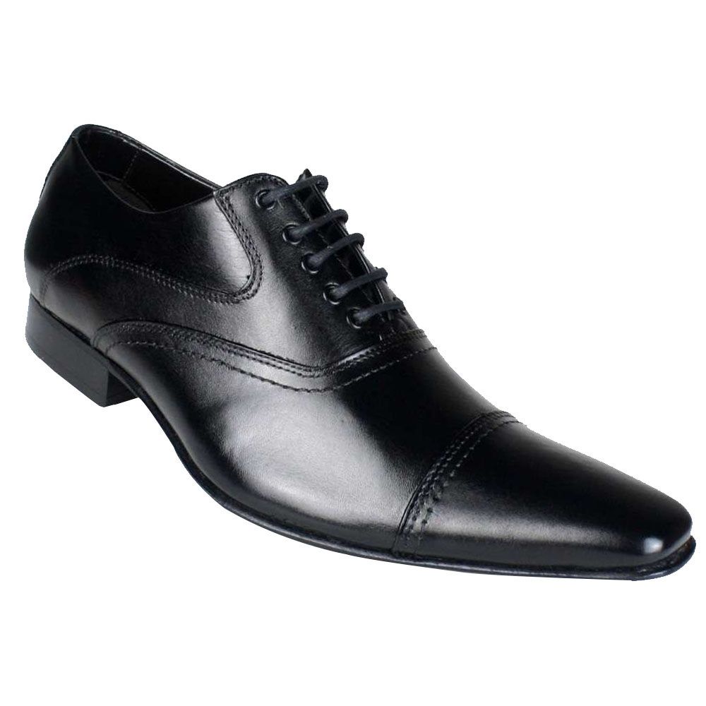 Sapato Social Estilo Italiano Solado em Couro Marrom