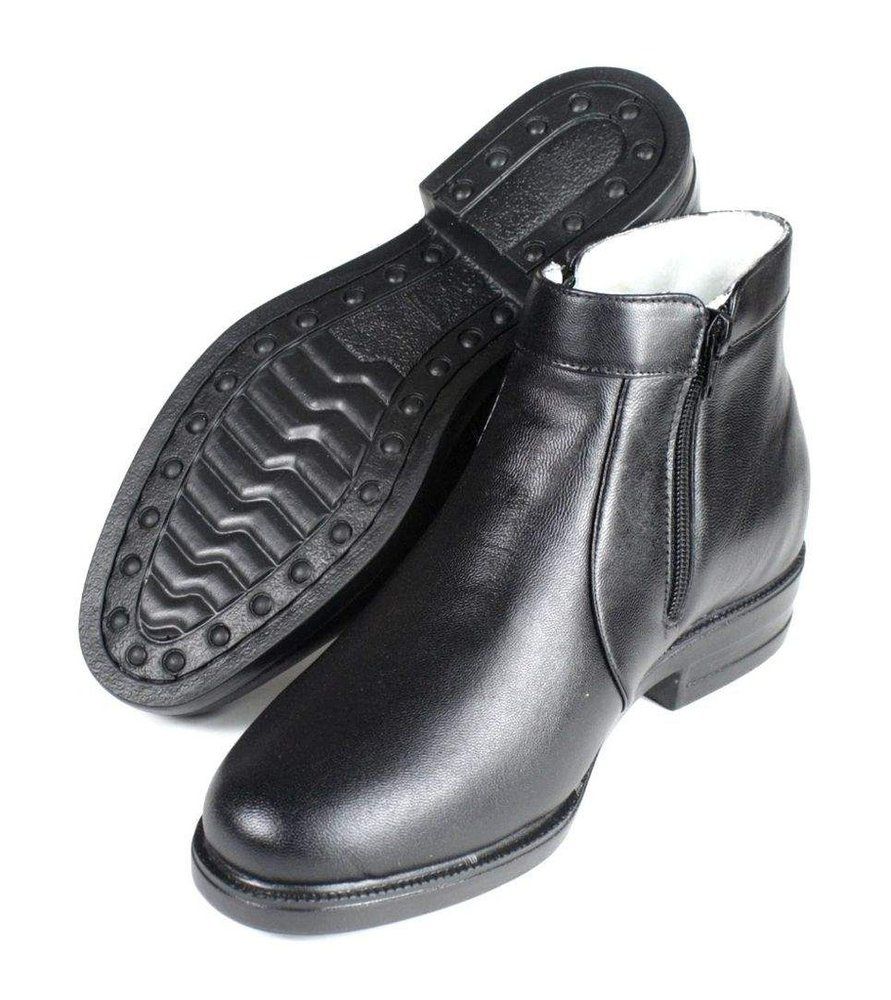 bota social masculina com ziper