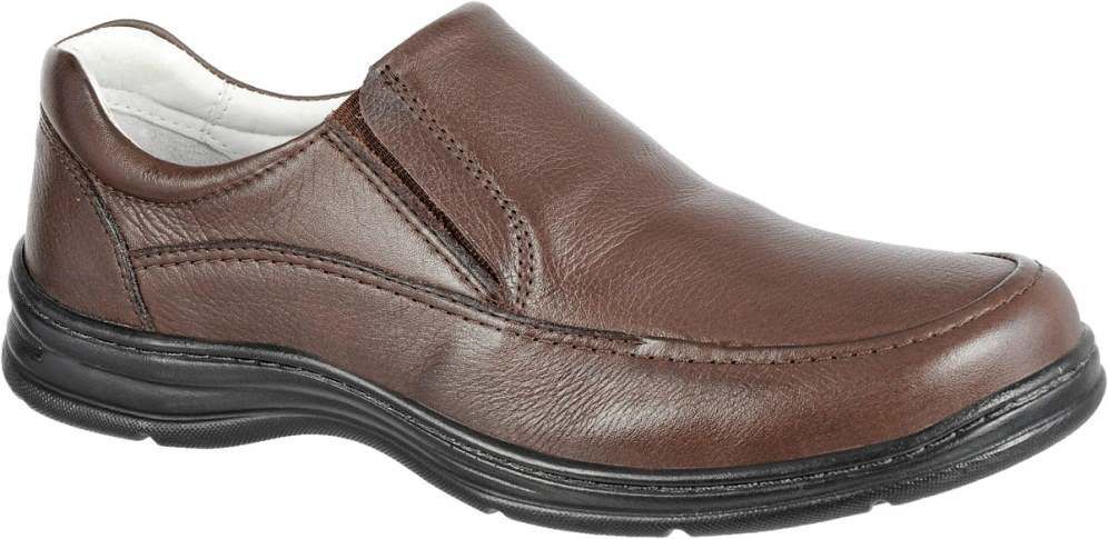 Sapato Confortável BM Brasil Couro Marrom - Loja Santa Fé Calçados  Masculinos e Femininos Franca