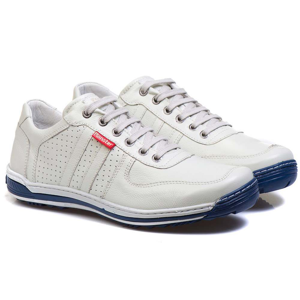 sapatênis masculino couro legítimo ranster