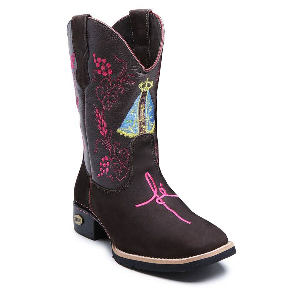 bota texana masculina nossa senhora