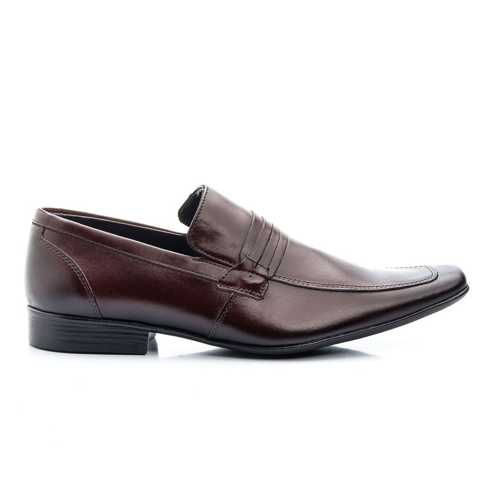 Sapato Social Masculino Bigioni Sola de Borracha - Loja Santa Fé Calçados  Masculinos e Femininos Franca