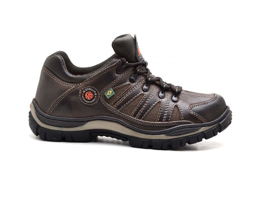 bota masculina adventure mochileiro couro legitimo