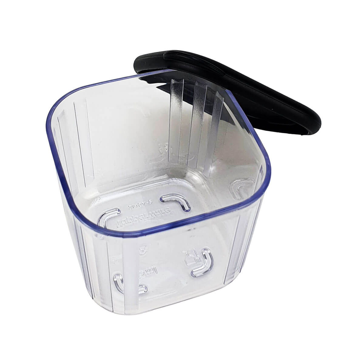 Tupperware Clear Mate Quadrado 205ml Preto Comprar Tupperware Online