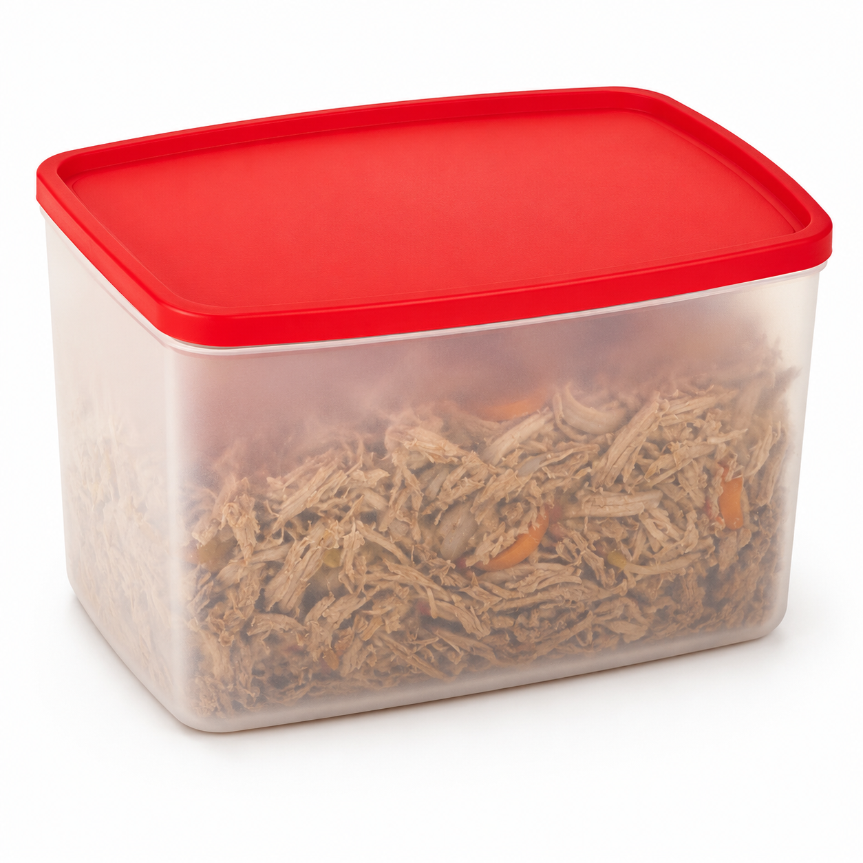 Tupperware Espaçosa 3 litros Vermelha Translúcida - Comprar