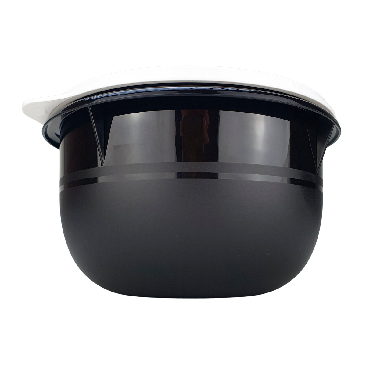 Tupperware Tigela Batedeira 2 litros Preta tampa Branca - Comprar