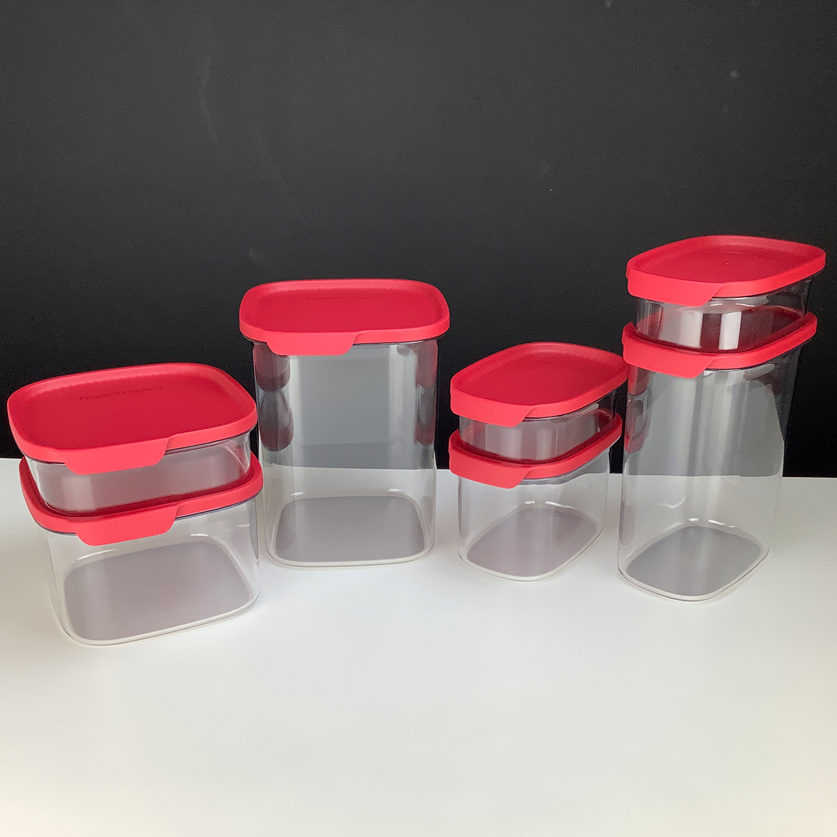 Tupperware ウルトラクリア コンテナー MM楕円 まとめ7個セット Kit Tupperware PDA 13/2023 Ultra Clear 7 peças Nível 3 - Comprar