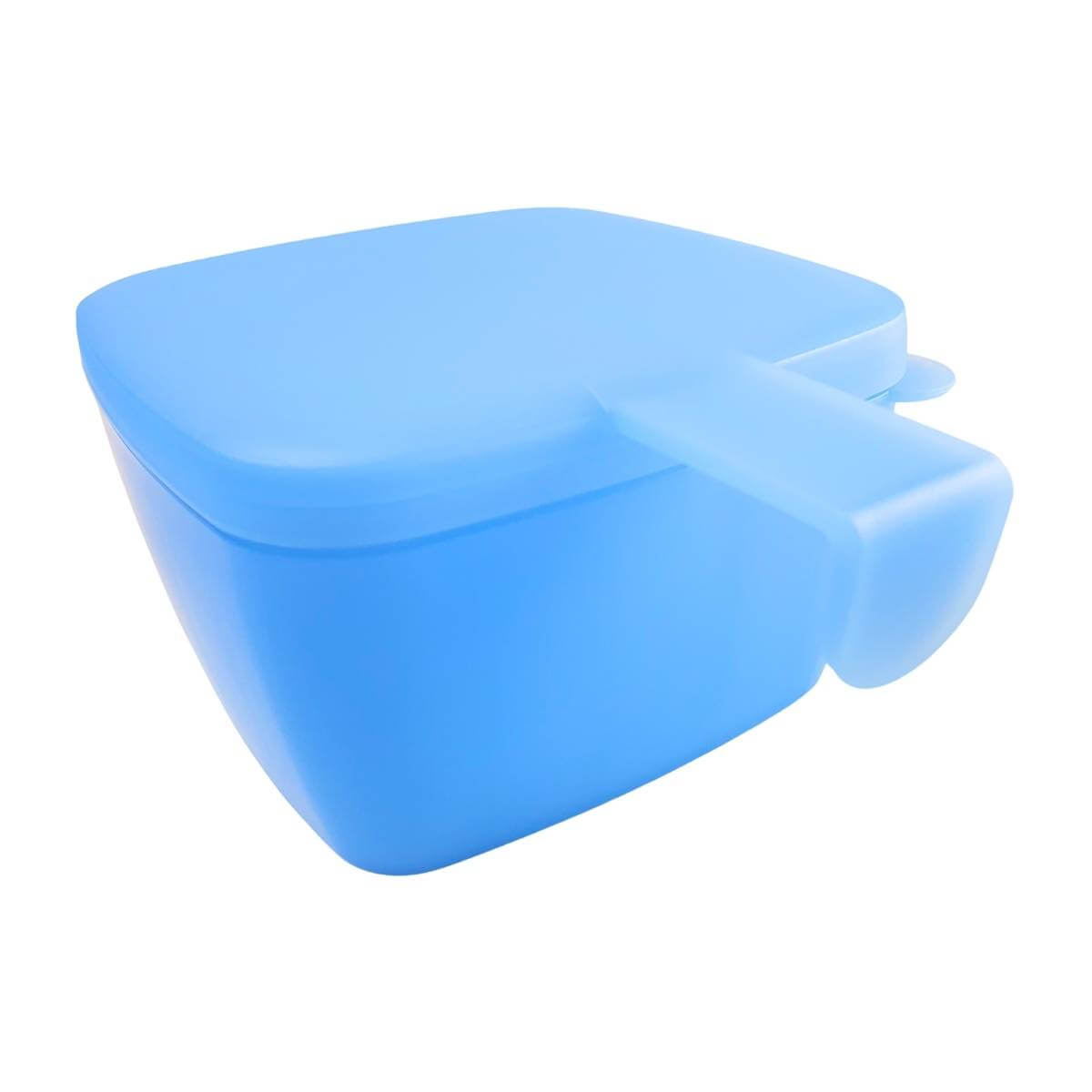 Tupperware Conserva Metade Quadrado 600ml Azul - Comprar