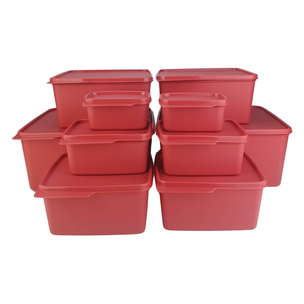 Kit Tupperware PDA 05/2024 Basic Line Rosa Malva 10 peças