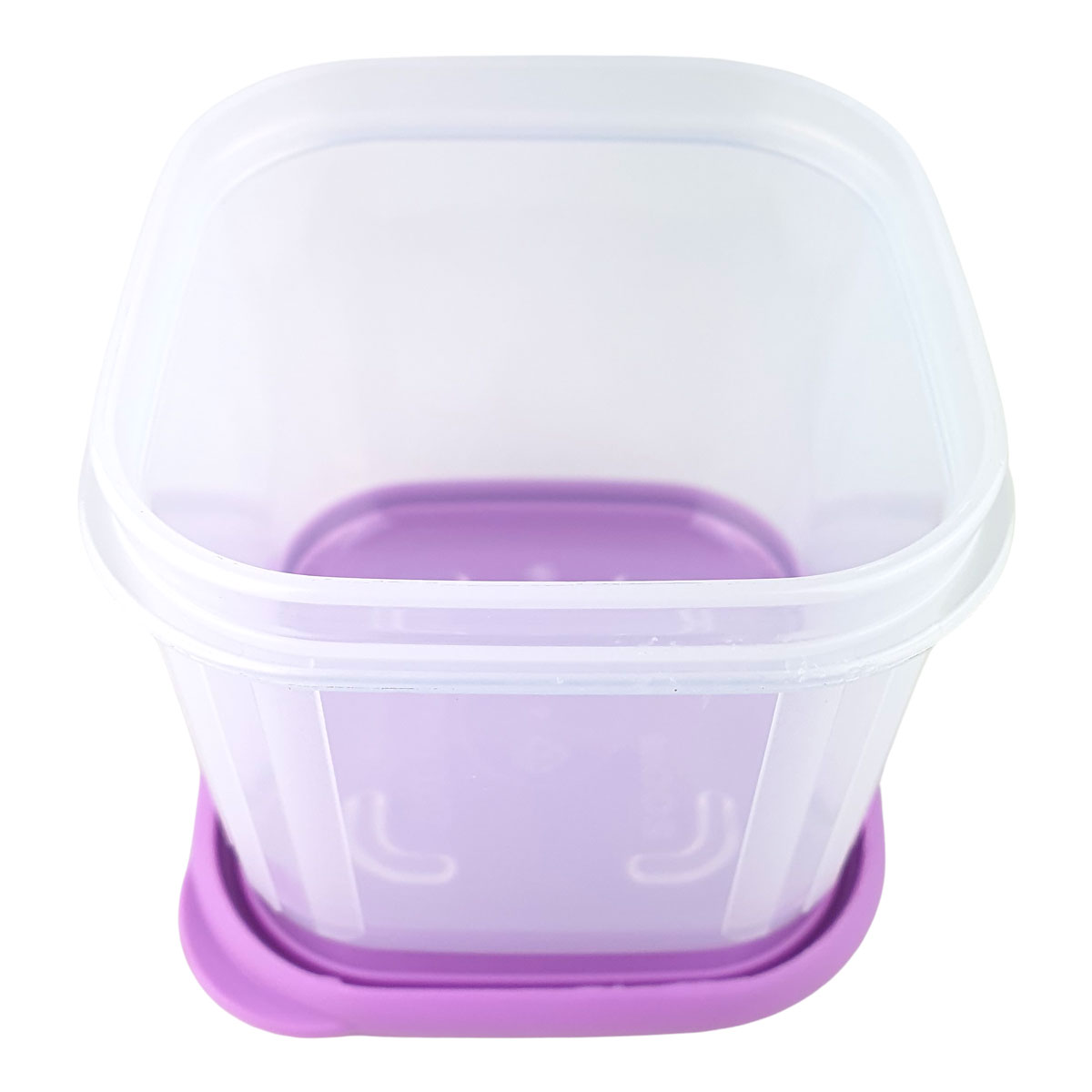 Tupperware Tupperfresh Quadrada Baixo 200ml Lilás - Comprar