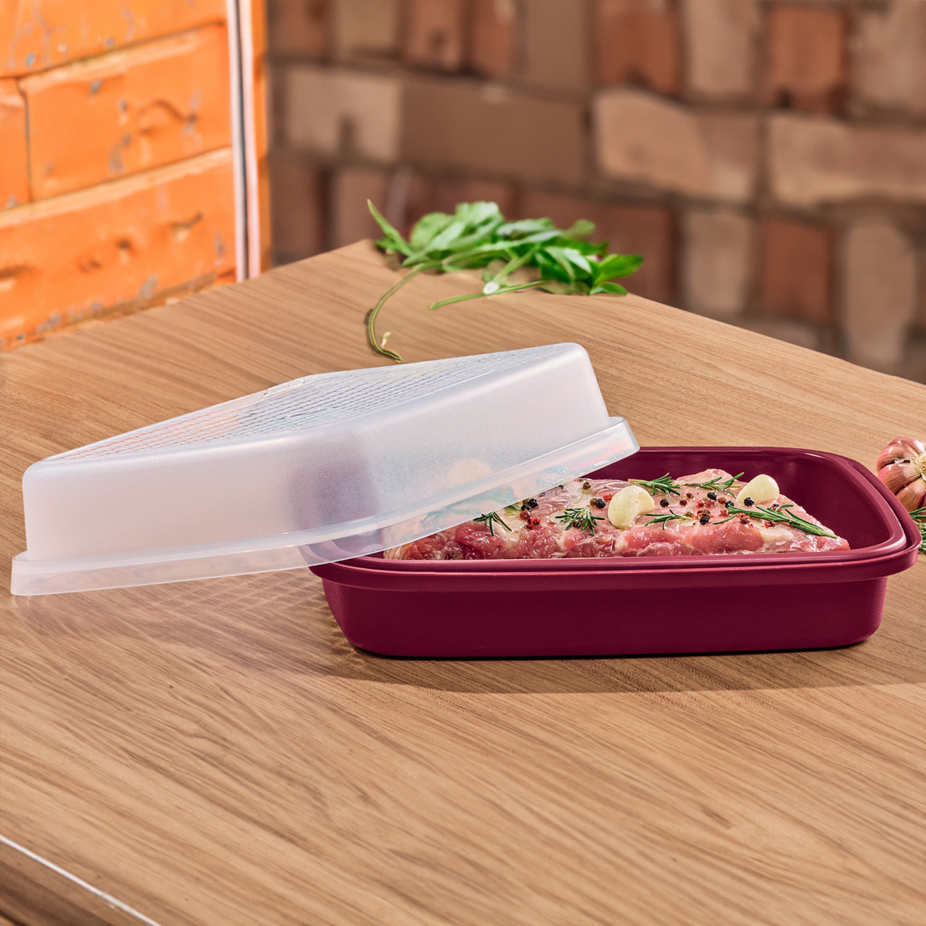 Kit Churrasco Mágico Sabor na Brasa 4 peças - Comprar Tupperware