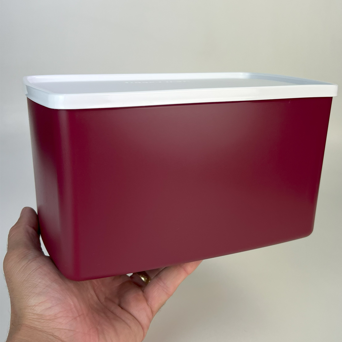 Tupperware Espaçosa 3 litros Marsala Bordeaux - Comprar Tupperware