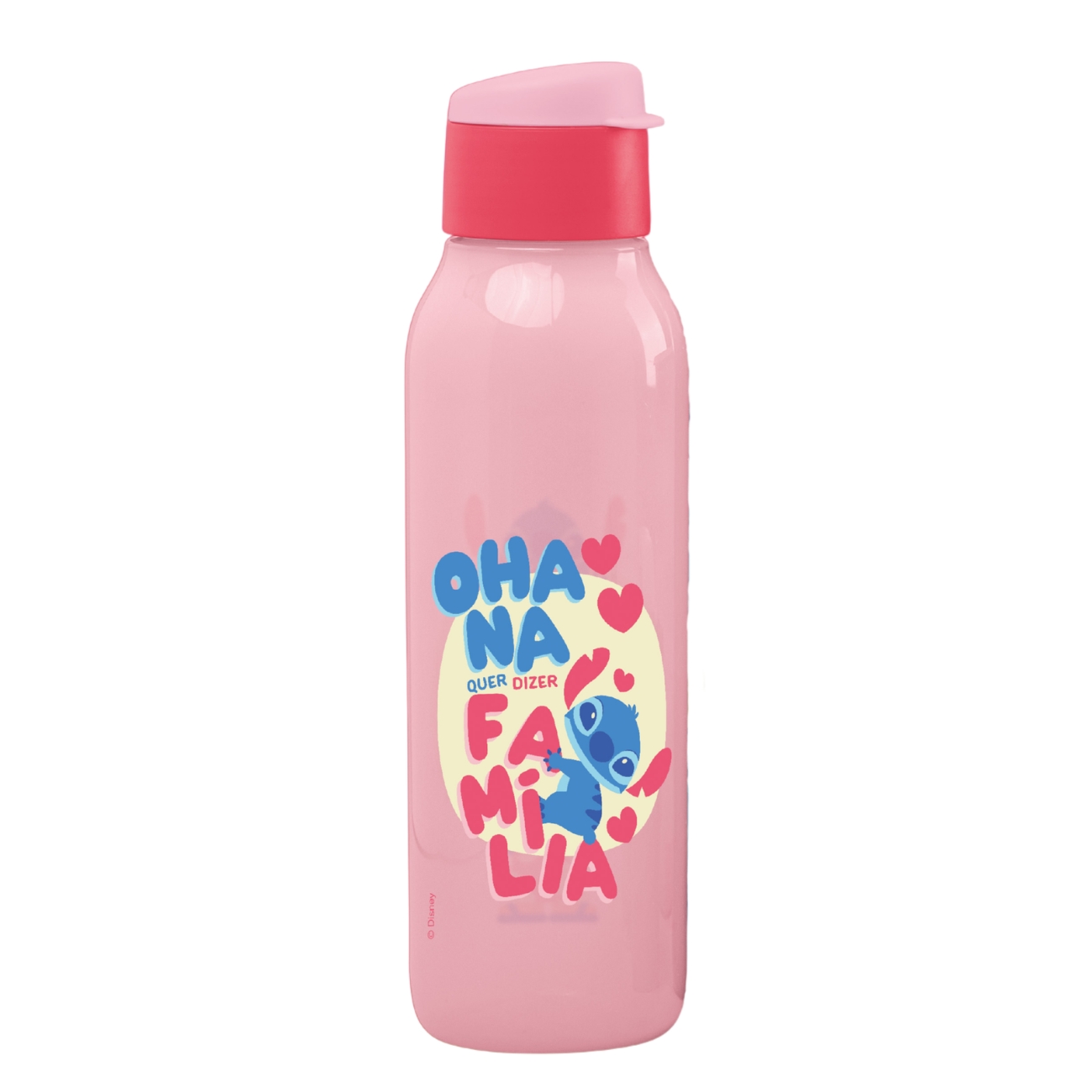 Garrafa Tupperware Eco Tupper Plus Stitch Ohana 750ml Rosa - Comprar ...