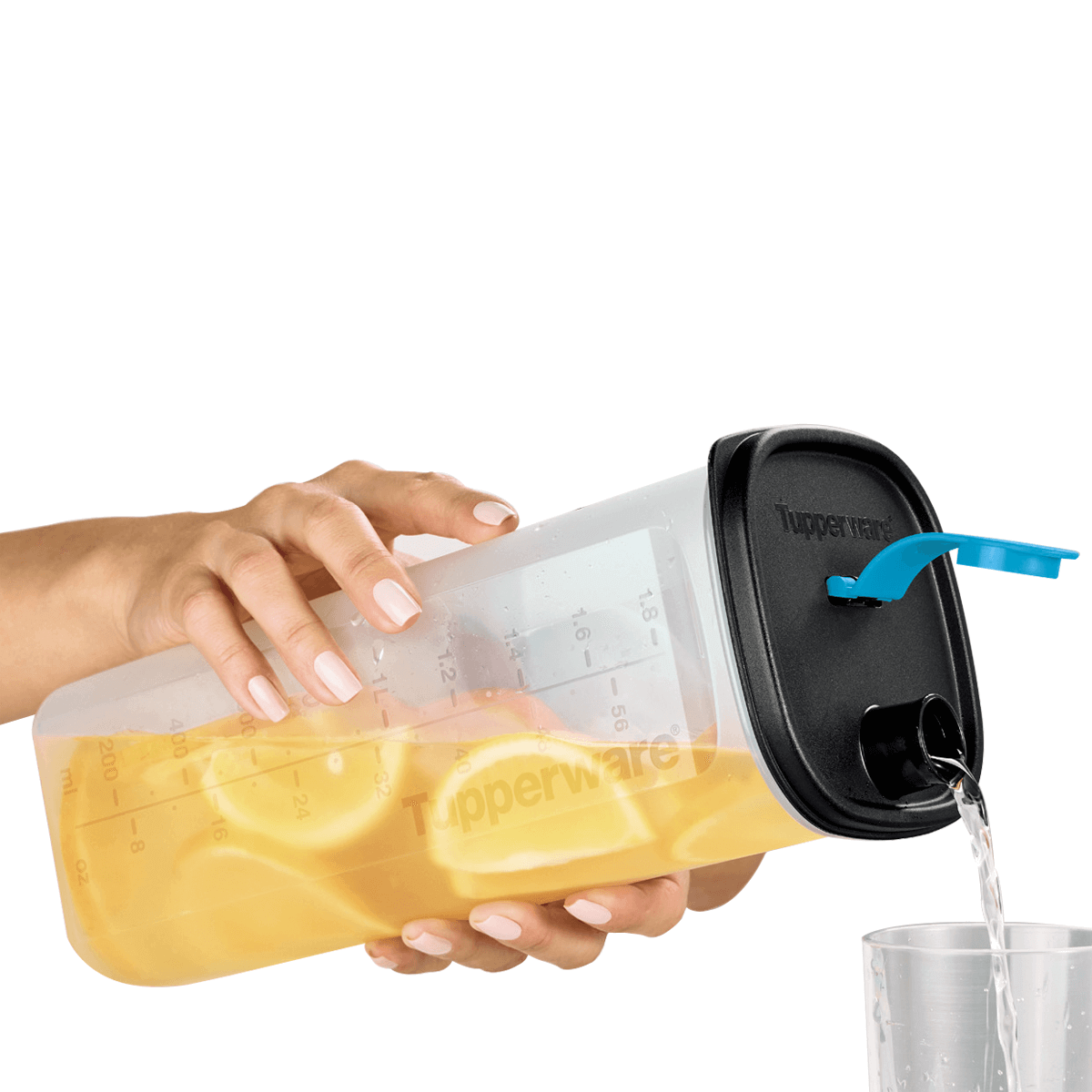 Tupperware Jarra Tupper Slim 2 litros Preta - Comprar Tupperware Online ...