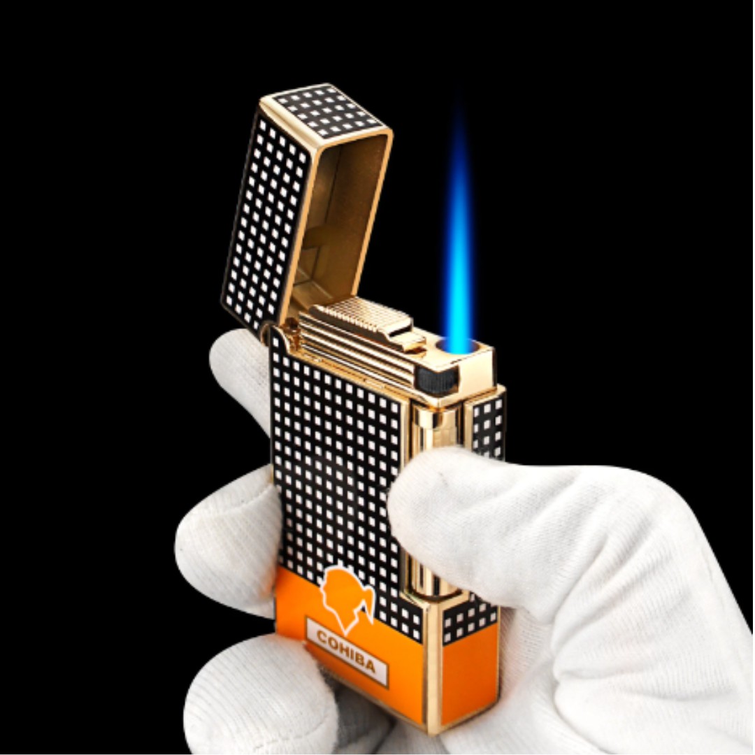 Isqueiro Maçarico Cohiba - Charuto Luxo - Caixas Umidoras para Charutos ...