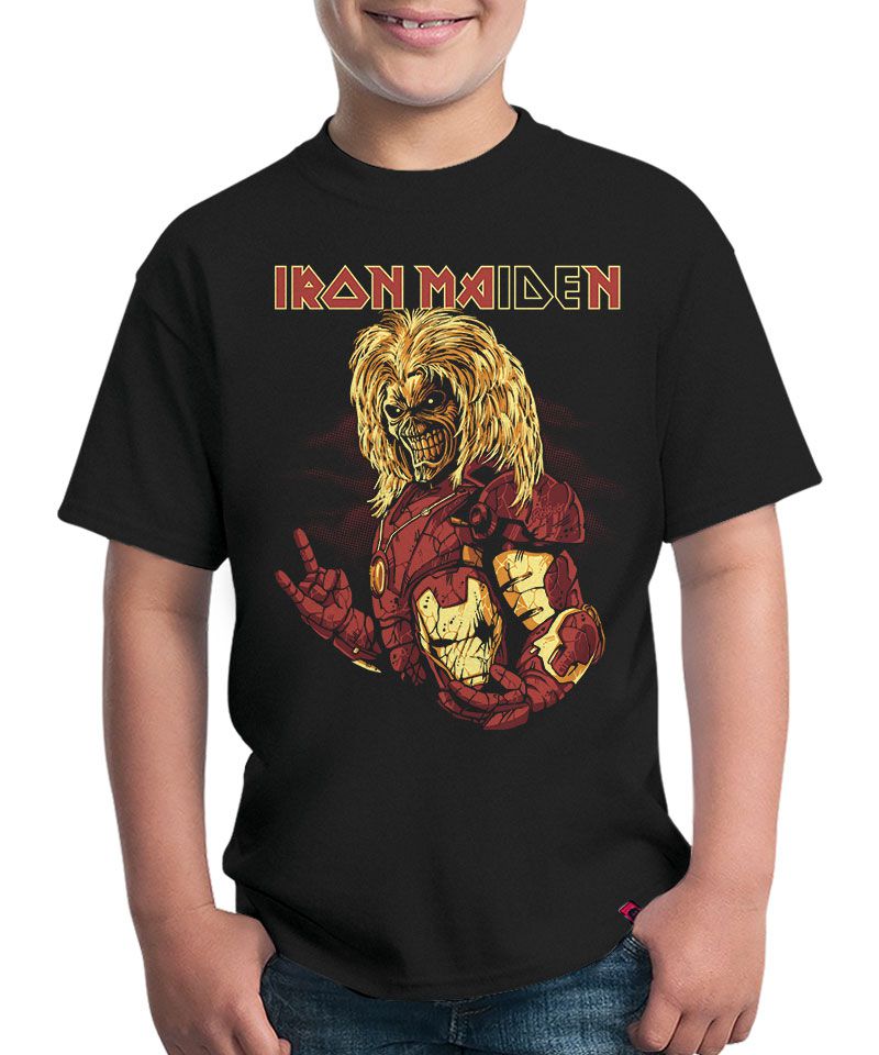 T shirt iron maiden iron man cheap