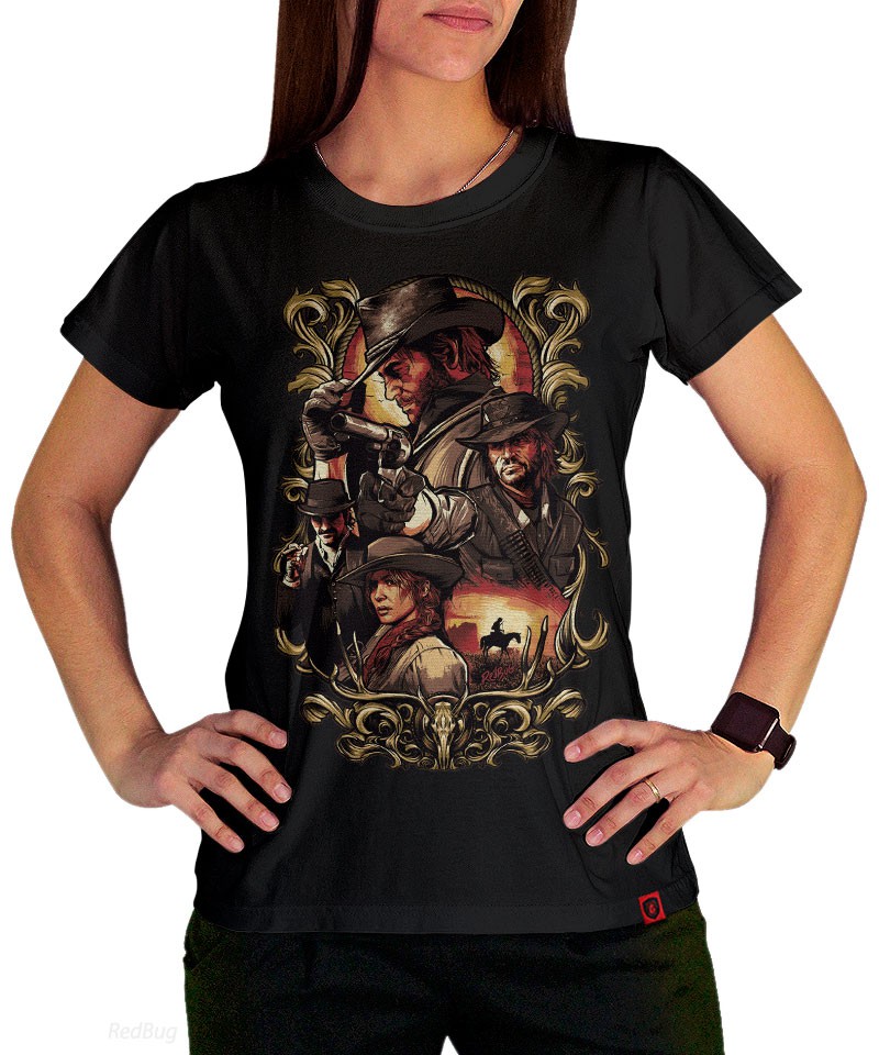 Camiseta Red Dead Redemption II Arthur Morgan