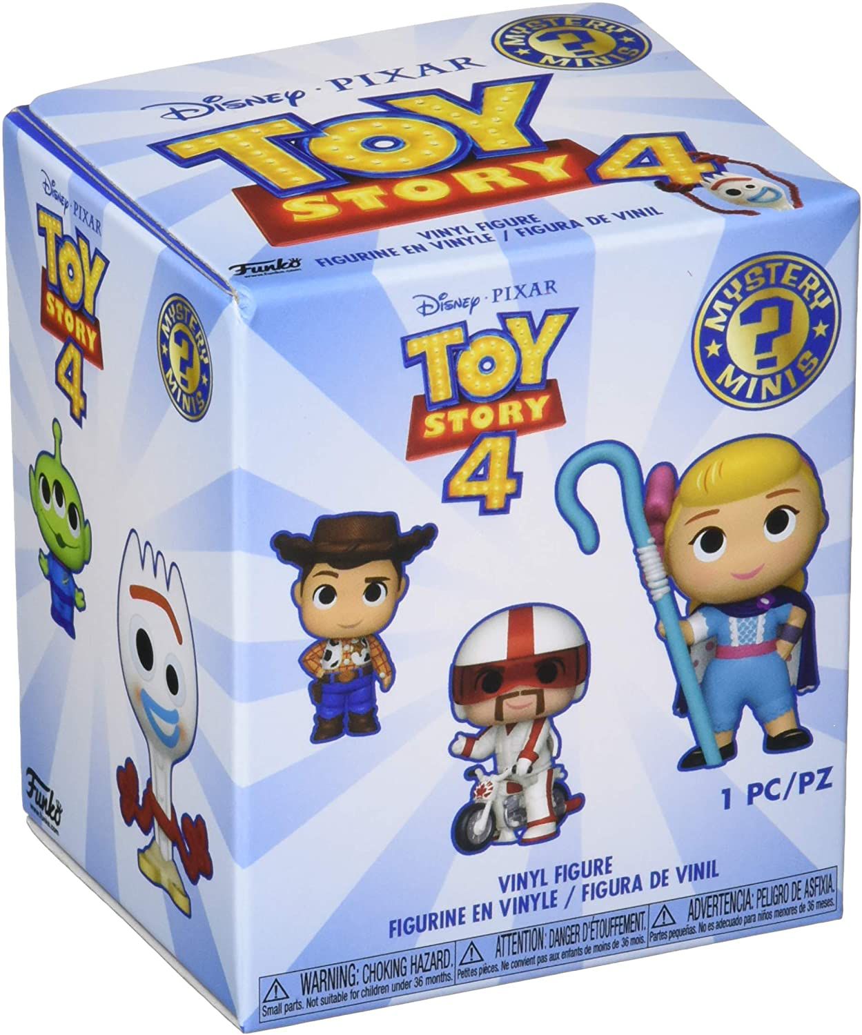 Toy Story 4 - kit 5 bonecos + acessórios