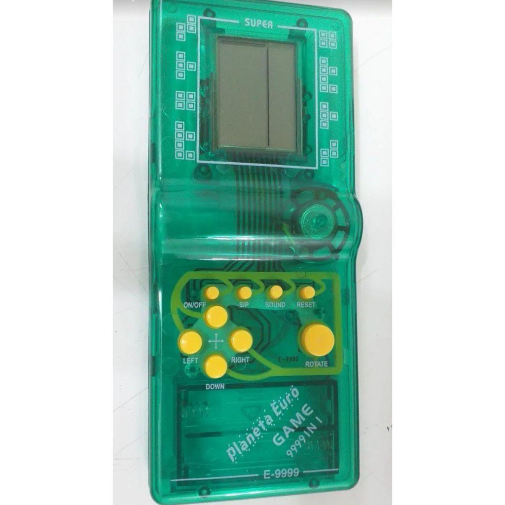 Console Mini Game Antigo Retro 9999 Jogos - Verde