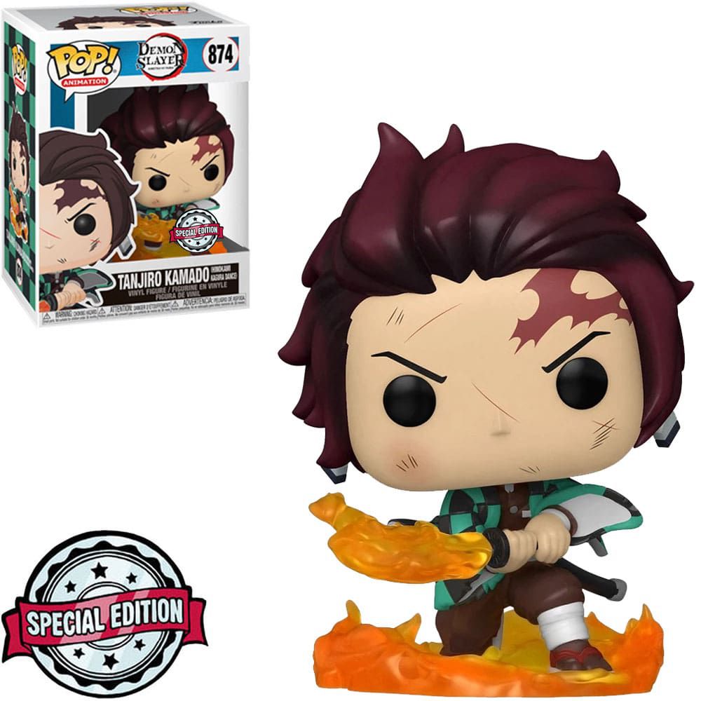 Funko Pop #874- Tanjiro Kamado - Demon Slayer - Brasil Games - Console PS5  - Jogos para PS4 - Jogos para Xbox One - Jogos par Nintendo Switch -  Cartões PSN - PC Gamer