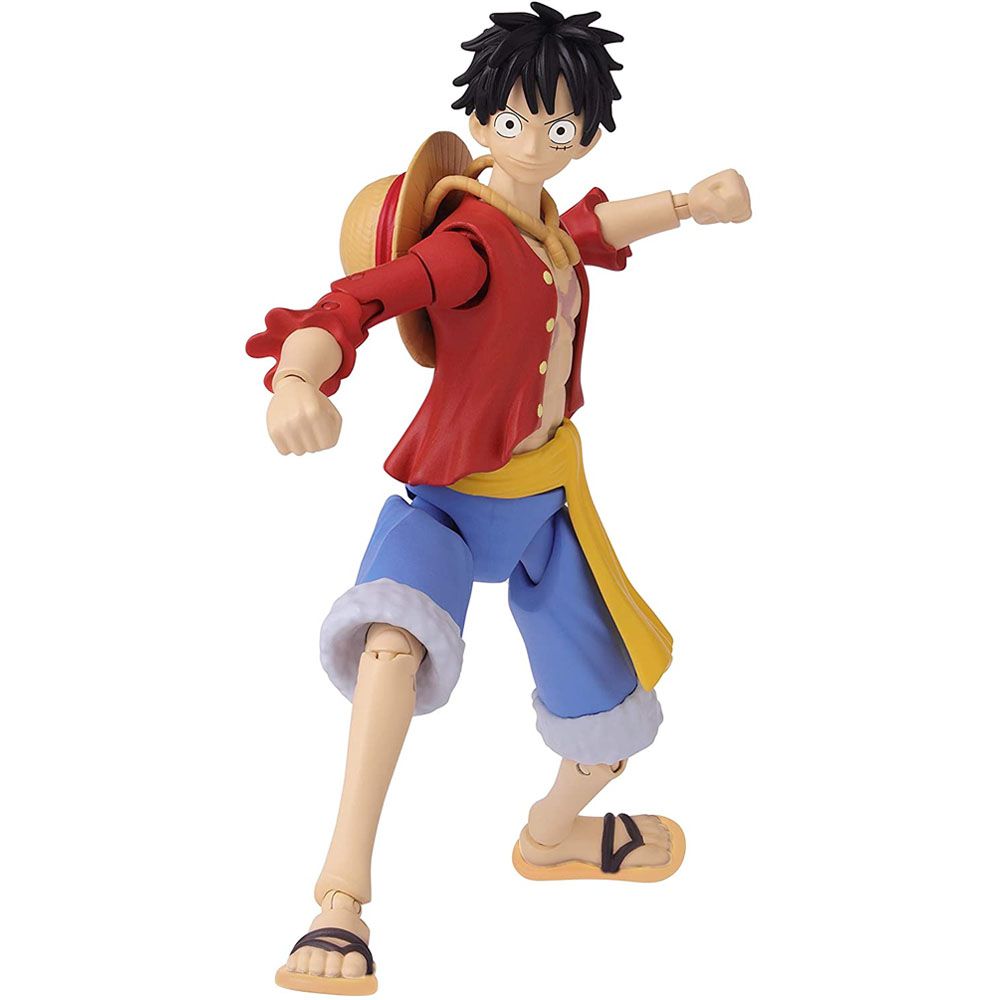 Monkey D. Luffy do One Piece. Imagens do anime e dos jogos.