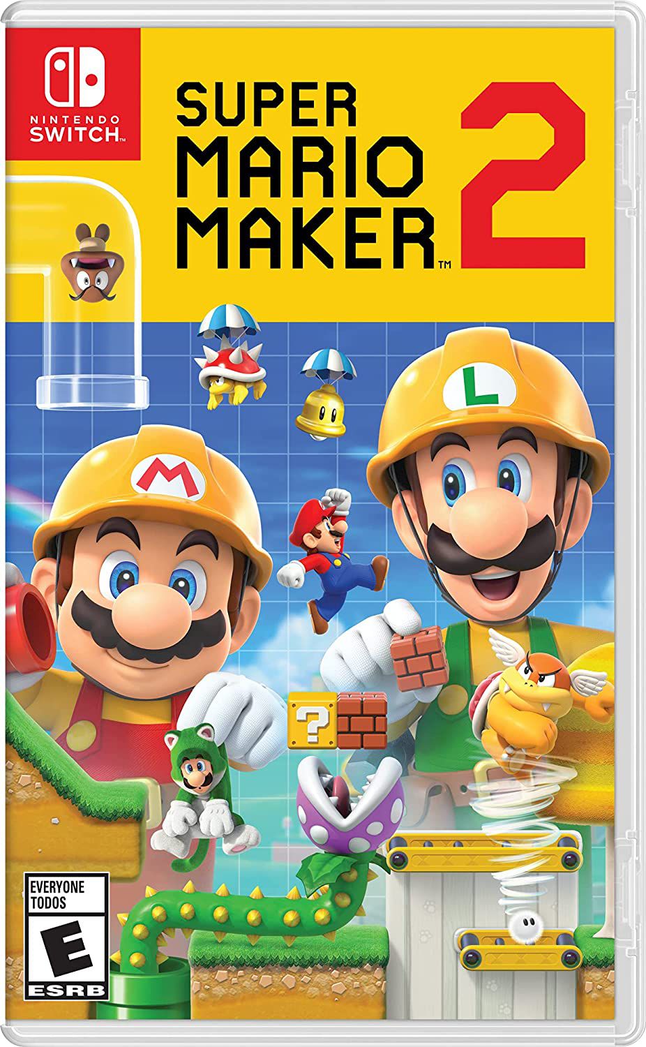 Jogo Switch Super Mario Maker 2 - Brasil Games - Console PS5 - Jogos para  PS4 - Jogos para Xbox One - Jogos par Nintendo Switch - Cartões PSN - PC  Gamer