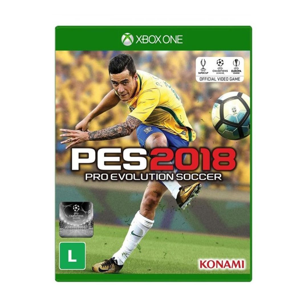 Jogo Pro Evolution Soccer 2018 (PES 18) - Xbox One - curitiba - são paulo -  rio de janeiro - Brasil Games - Console PS5 - Jogos para PS4 - Jogos para