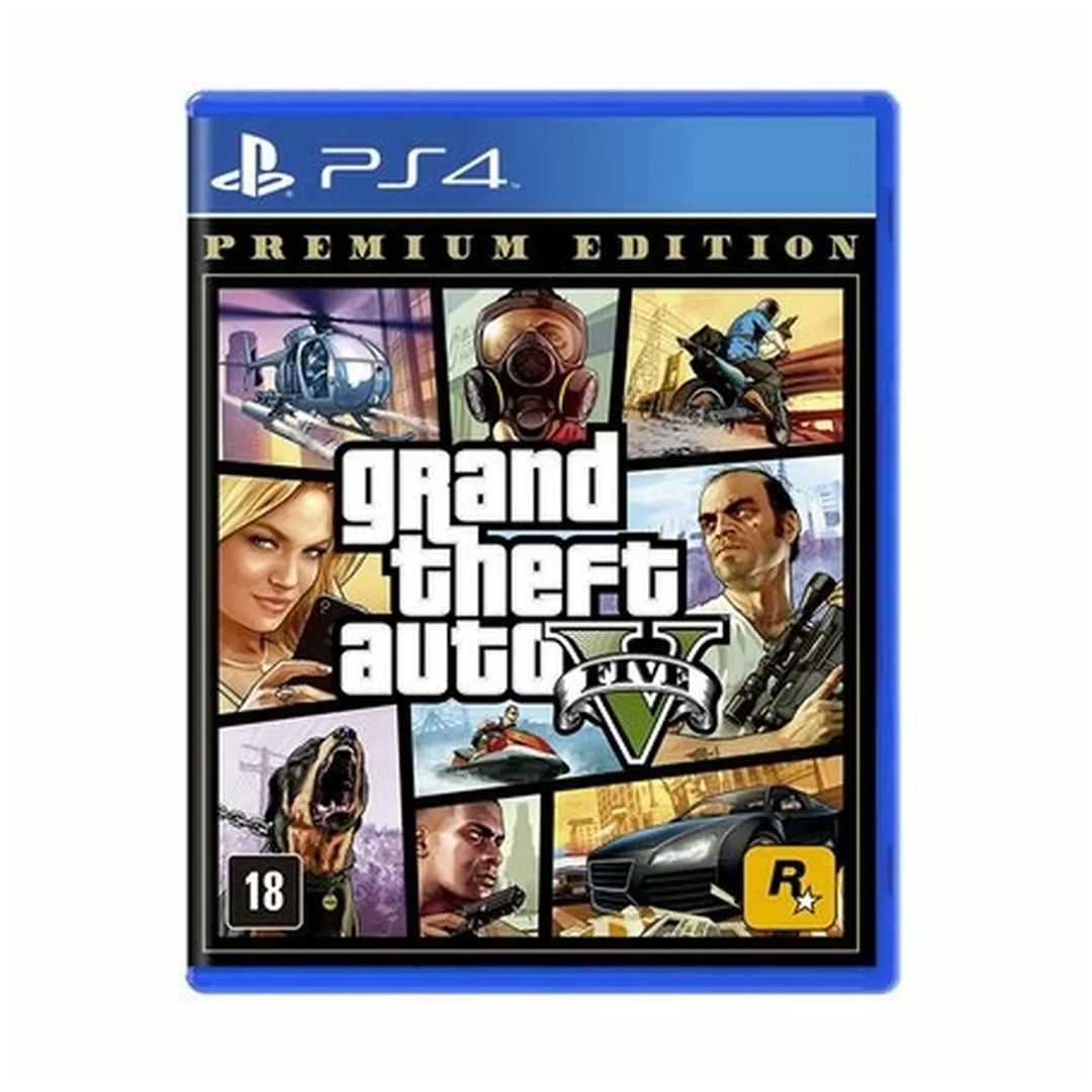 Comprar Grand Theft Auto V (GTA 5) Premium Online Edition - PS4 - Brasil  Games - Console PS5 - Jogos para PS4 - Jogos para Xbox One - Jogos par  Nintendo Switch - Cartões PSN - PC Gamer