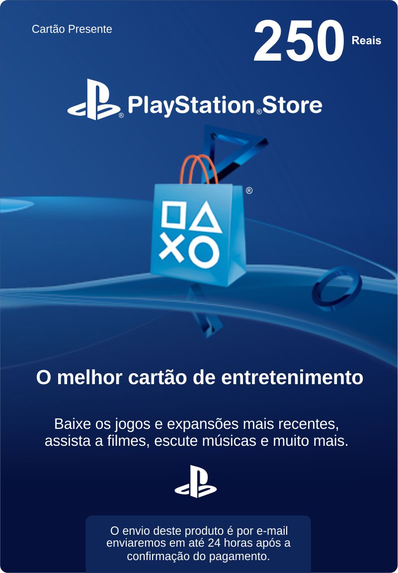 Cartão Presente PlayStation