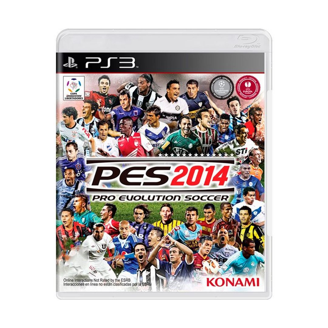 Jogo Pro Evolution Soccer 2014 (PES 2014) - PS3 - Brasil Games - Console  PS5 - Jogos para PS4 - Jogos para Xbox One - Jogos par Nintendo Switch -  Cartões PSN - PC Gamer