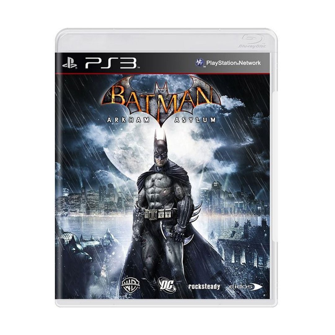 Jogo Batman: Arkham Asylum - PS3 - Brasil Games - Console PS5 - Jogos para  PS4 - Jogos para Xbox One - Jogos par Nintendo Switch - Cartões PSN - PC  Gamer