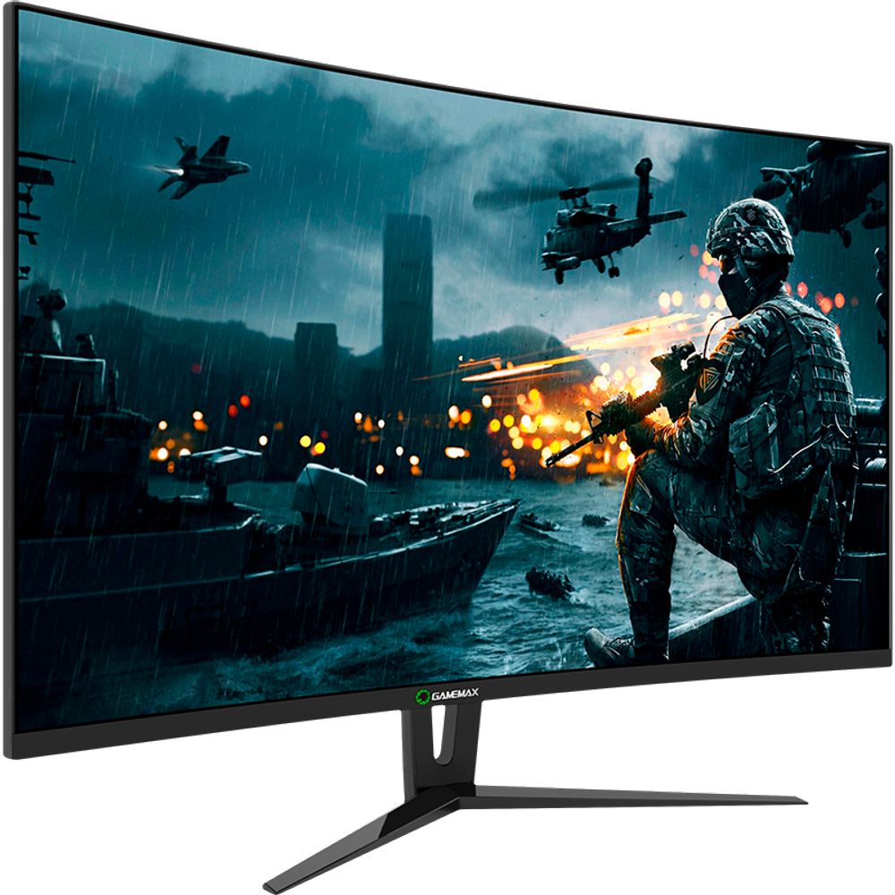 Monitor Gamer GameMax 24′ Curvo Full HD 144Hz 1ms – Black – Império Teixeira