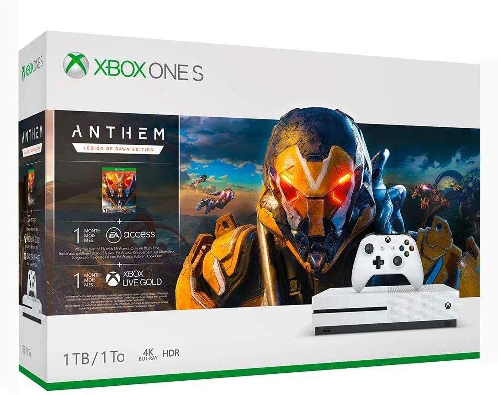 console Xbox one s 1tb 2 Controles sem fio + jogos + kit carregar com 1  bateria Microsoft