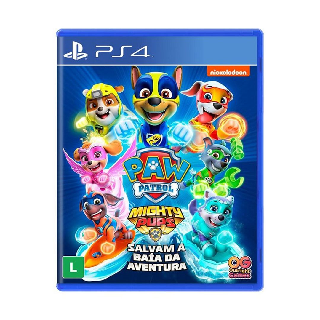 Jogo Patrulha Canina: Salvam a Baía da Aventura - PS4 - Brasil Games -  Console PS5 - Jogos para PS4 - Jogos para Xbox One - Jogos par Nintendo  Switch - Cartões PSN - PC Gamer