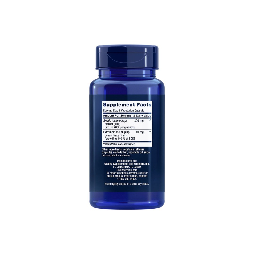 Dimples Sod Superoxide Dismutase Life Extension 30 Cápsulas Labravia