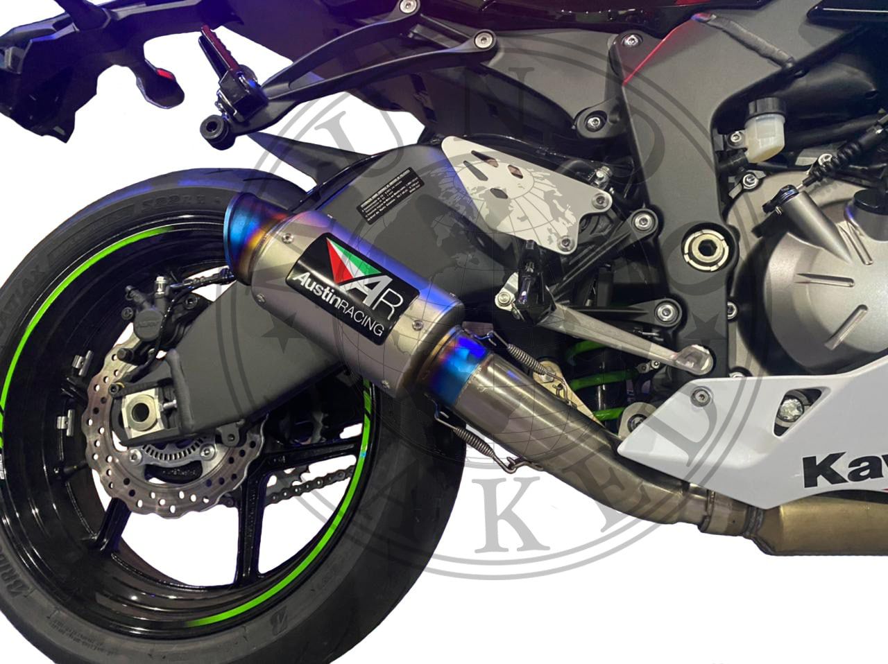 Loja Mundo Naked Escape Austin Racing Kawasaki ZX6 R 636 2017 2024