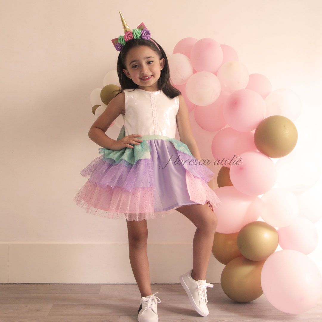 vestido infantil boneca