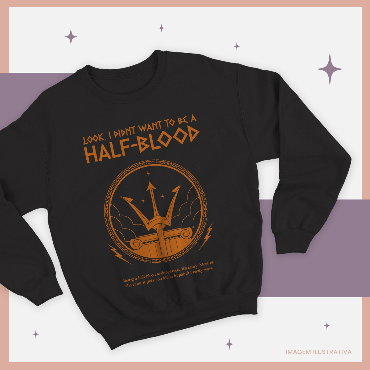 Camiseta  Half-blood (Percy Jackson) - Starlight Montra