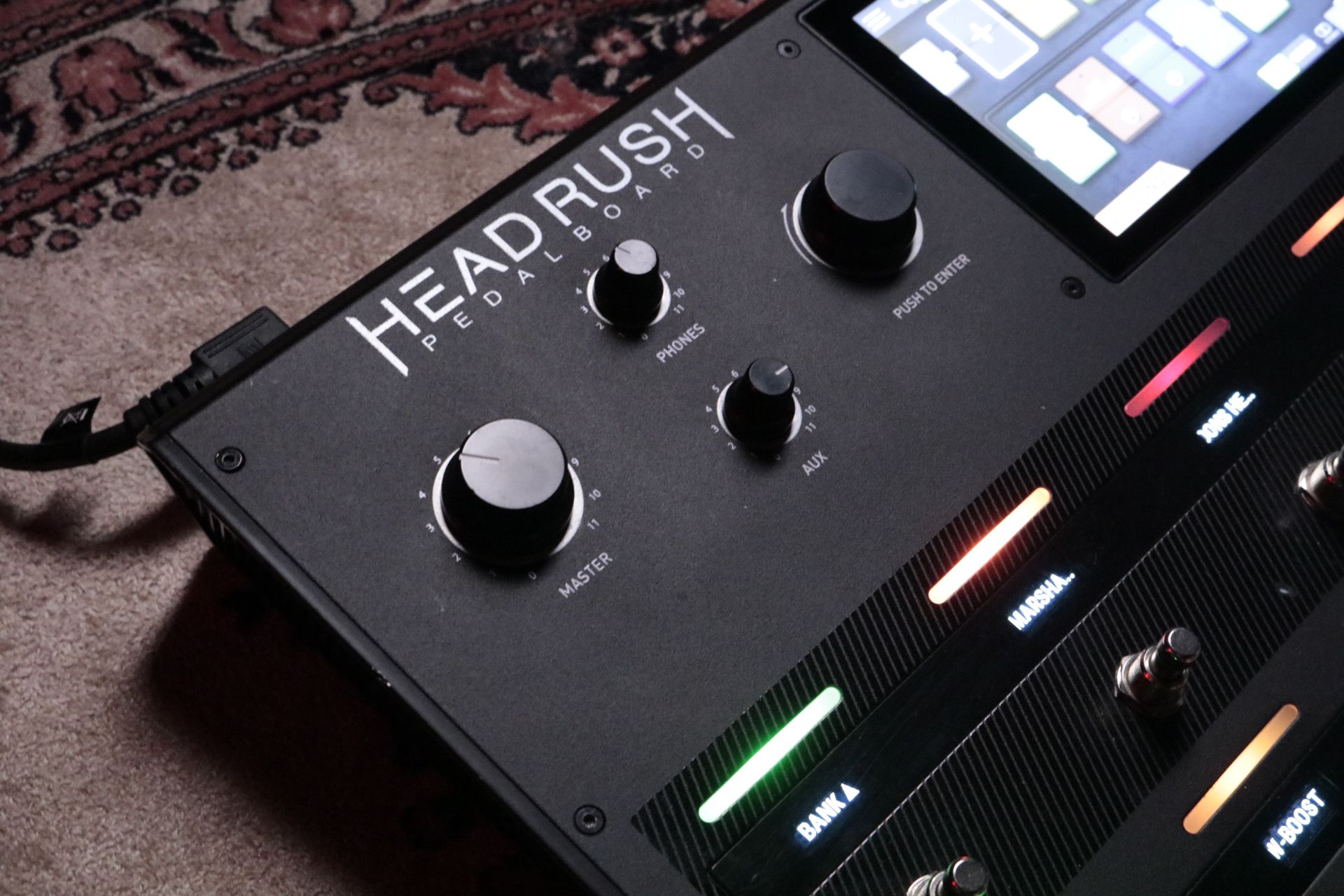 PEDALEIRA HEADRUSH PEDALBOARD SIMILAR HELIX Crunch Music